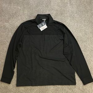 CUTTER & BUCK Quarter Zip Pullover (XL)-Black
